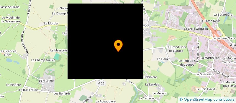 localisation de l'entreprise SCI KARAKI  COUERON