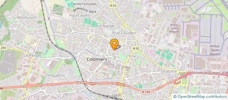 localisation de l'entreprise SCI KARAL à COLOMIERS