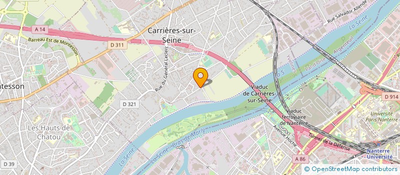 localisation de l'entreprise SCI KARAM à CARRIERES-SUR-SEINE