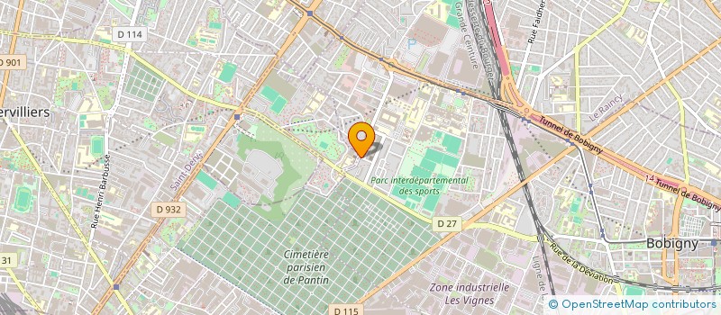 localisation de l'entreprise SCI KARAMA  BOBIGNY