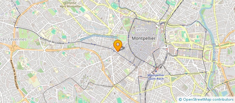 localisation de l'entreprise SCI KARAMEL à MONTPELLIER