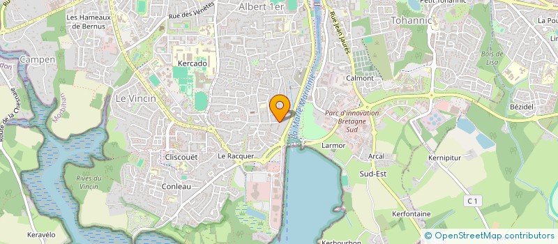 localisation de l'entreprise SCI KARAMEL à VANNES