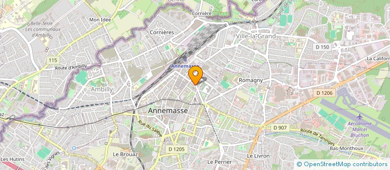 localisation de l'entreprise SCI KARATAS H&A à ANNEMASSE
