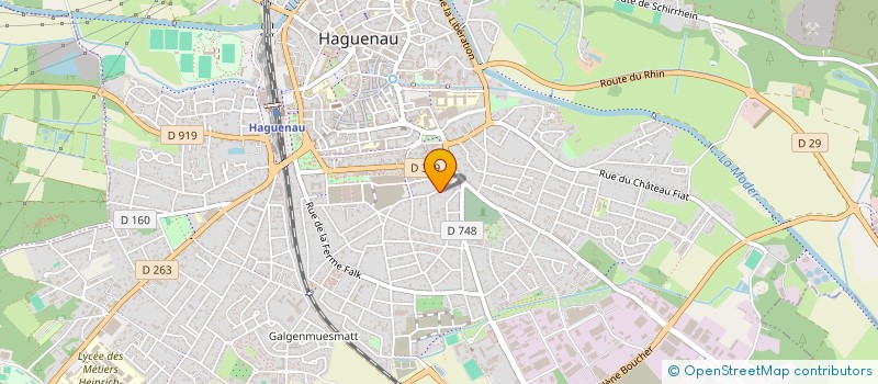 localisation de l'entreprise SCI KARAYEL SA  HAGUENAU