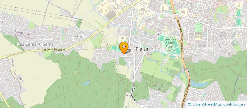 localisation de l'entreprise SCI KARBEN IMMOBILIER  PLAISIR