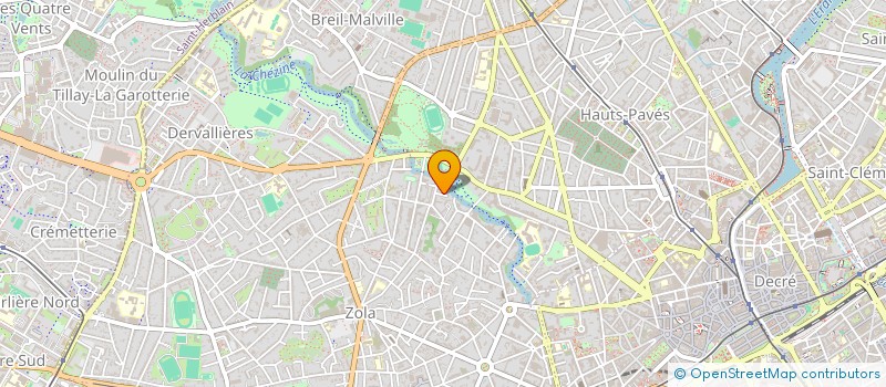 localisation de l'entreprise SCI KARCED à NANTES