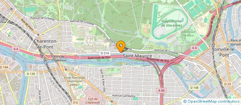 localisation de l'entreprise SCI KARDAN à SAINT-MAURICE