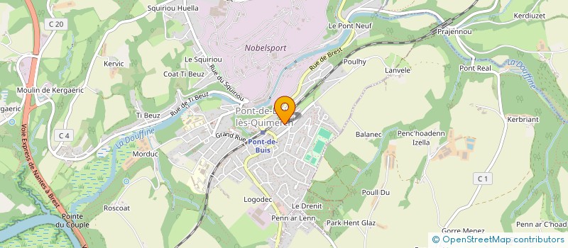 localisation de l'entreprise SCI KARDESLER  PONT-DE-BUIS-LES-QUIMERCH