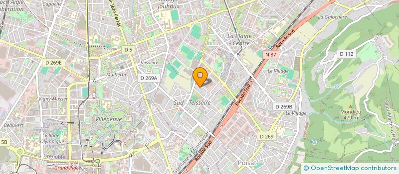 localisation de l'entreprise SCI KARDESLER  SAINT-MARTIN-D'HERES