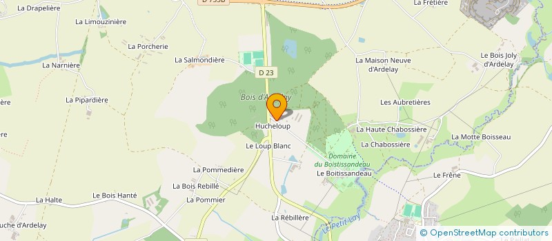 localisation de l'entreprise SCI KAREMPIE RAPIN à LES HERBIERS