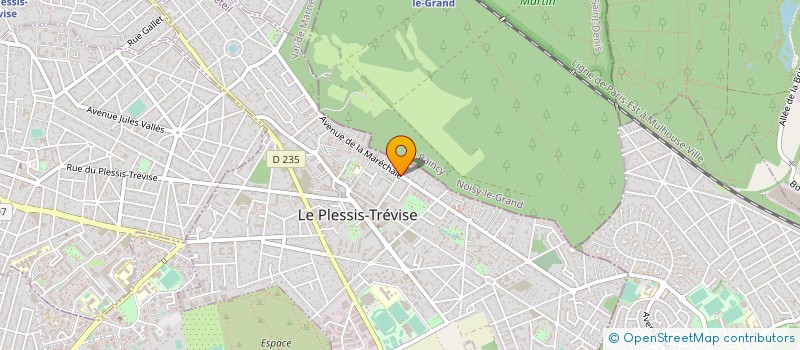 localisation de l'entreprise SCI KAREN à LE PLESSIS-TREVISE