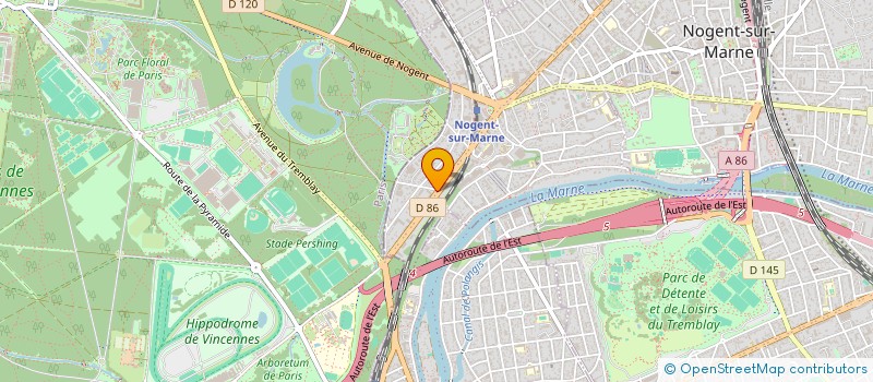 localisation de l'entreprise SCI KAREN LAFAYETTE  NOGENT-SUR-MARNE