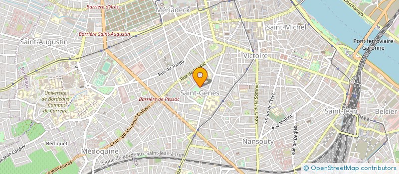 localisation de l'entreprise SCI KARFA à BORDEAUX