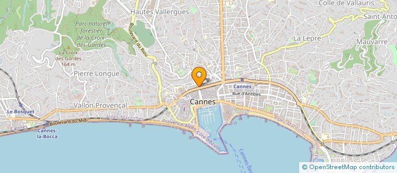 localisation de l'entreprise SCI KARFLO à CANNES