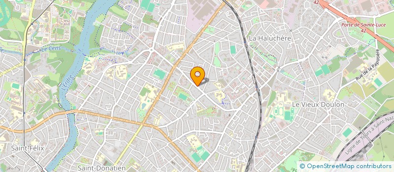 localisation de l'entreprise SCI KARFON à NANTES