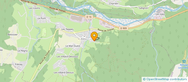 localisation de l'entreprise SCI KARHU  ALEX