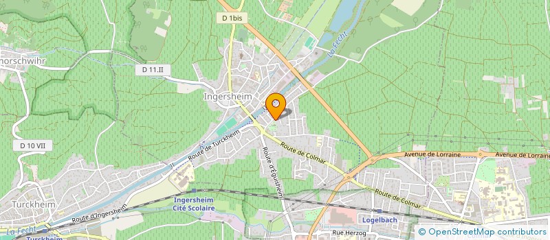 localisation de l'entreprise SCI KARIBOU BSN  INGERSHEIM