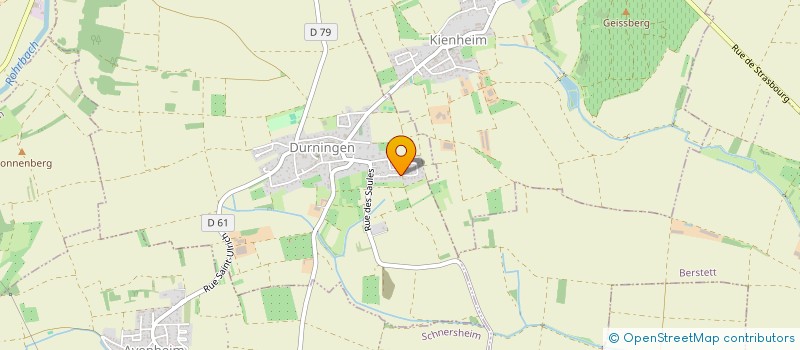 localisation de l'entreprise SCI KARIFRAN 1  DURNINGEN