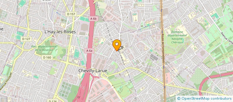 localisation de l'entreprise SCI KARIM  L'HAY-LES-ROSES