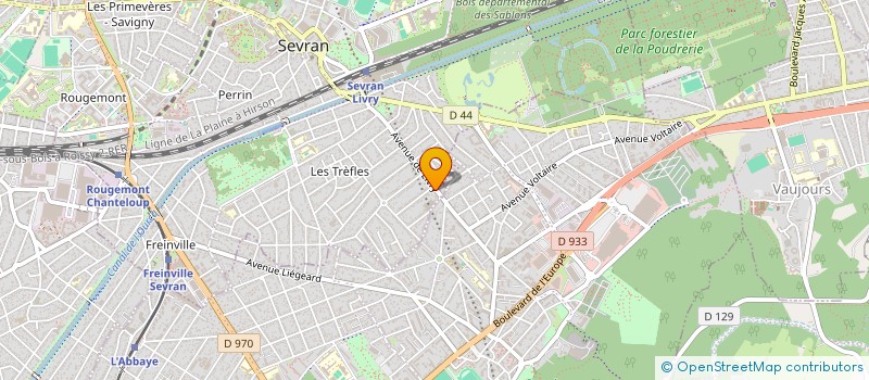localisation de l'entreprise SCI KARIM à SEVRAN