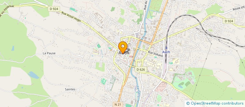 localisation de l'entreprise SCI KARINA  AUCH