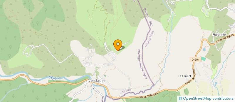 localisation de l'entreprise SCI KARINE  VERCLAUSE