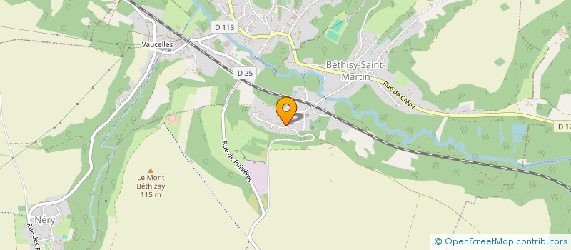 localisation de l'entreprise SCI KARINE  BETHISY-SAINT-MARTIN