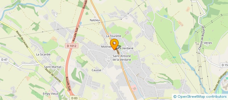 localisation de l'entreprise SCI KARINE ET LUCE  CASTRES