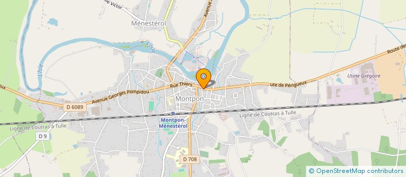 localisation de l'entreprise SCI KARINE ET THIERRY CHEVRIER  MONTPON-MENESTEROL