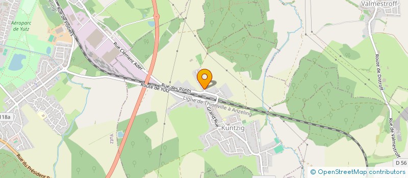 localisation de l'entreprise SCI KARL  KUNTZIG