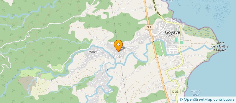 localisation de l'entreprise SCI KARL  GOYAVE