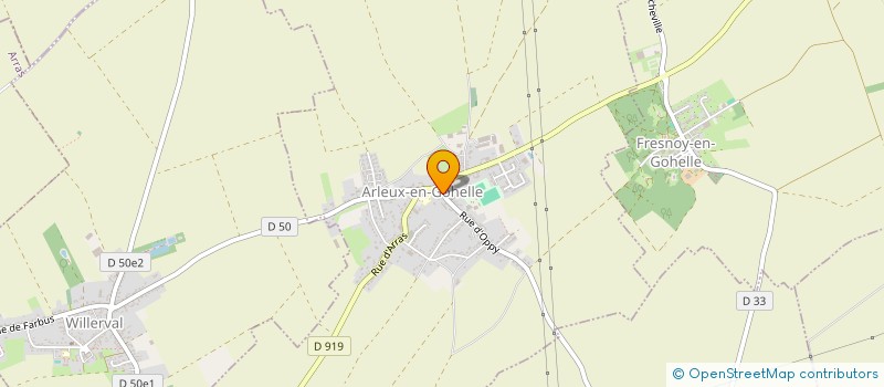 localisation de l'entreprise SCI KARLANA  ARLEUX-EN-GOHELLE