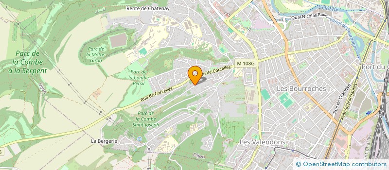localisation de l'entreprise SCI KARLISE à DIJON