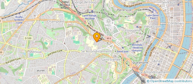 localisation de l'entreprise SCI KARLTON  LYON