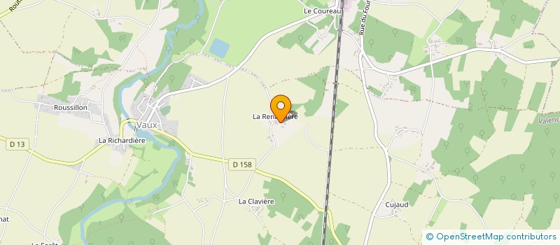 localisation de l'entreprise SCI KARLUD IMMO  VALENCE-EN-POITOU