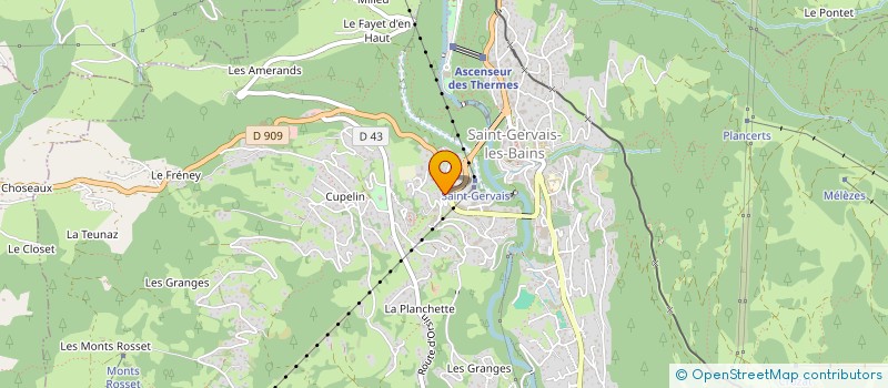 localisation de l'entreprise SCI KARMA  SAINT-GERVAIS-LES-BAINS