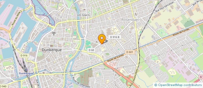 localisation de l'entreprise SCI KARMA INVEST à DUNKERQUE