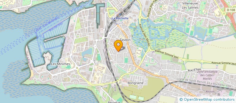 localisation de l'entreprise SCI KARMELIET A&J  LA ROCHELLE