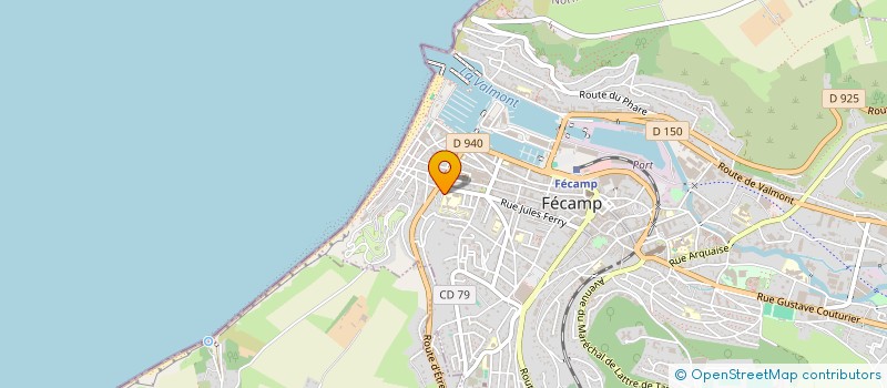 localisation de l'entreprise SCI KARNAT  FECAMP