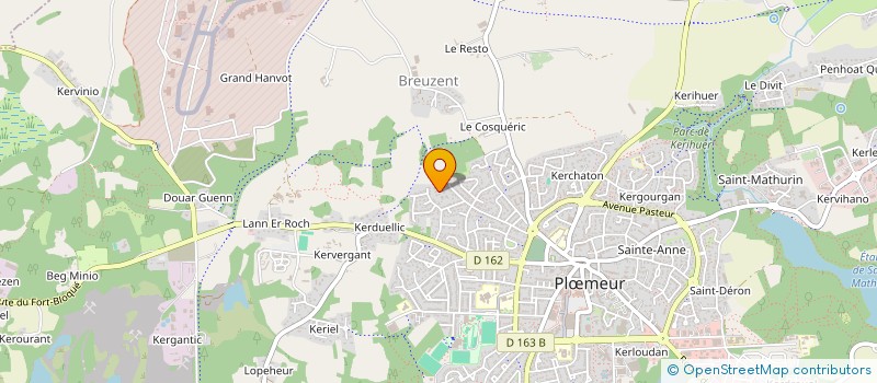 localisation de l'entreprise SCI KARNOA à PLOEMEUR