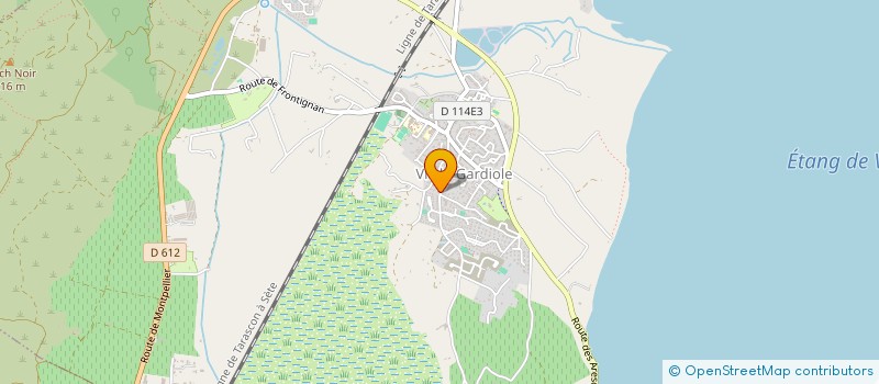 localisation de l'entreprise SCI KARO  VIC-LA-GARDIOLE