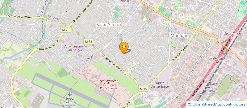 localisation de l'entreprise SCI KAROBER à TOULOUSE