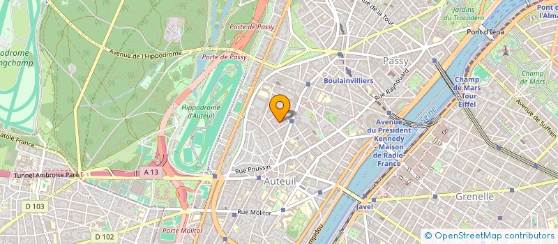 localisation de l'entreprise SCI KAROLA  PARIS