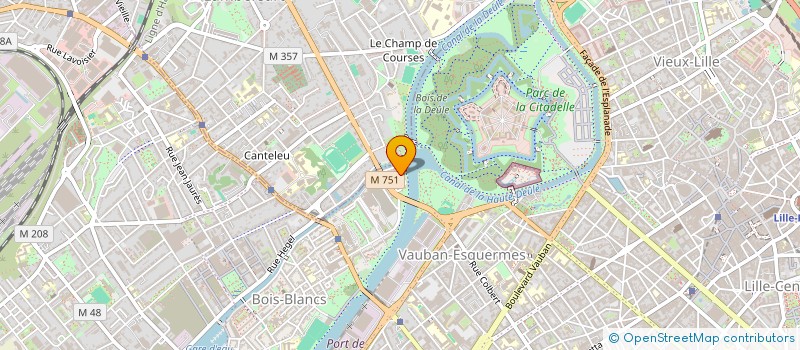 localisation de l'entreprise SCI KAROLUS à LILLE