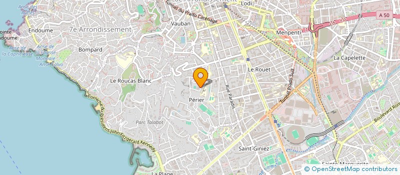 localisation de l'entreprise SCI KAROMA à MARSEILLE