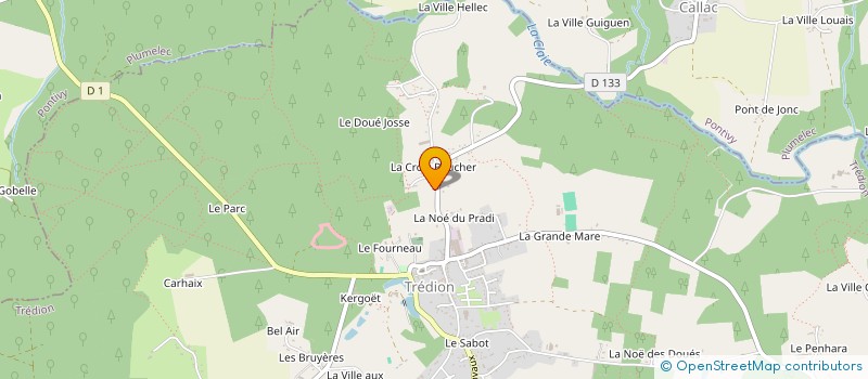 localisation de l'entreprise SCI KARPIT 6669  TREDION