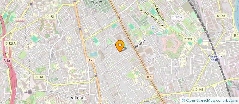 localisation de l'entreprise SCI KARRAY  VITRY-SUR-SEINE