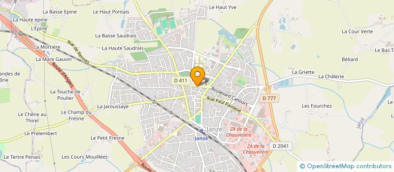 localisation de l'entreprise SCI KARREG  JANZE