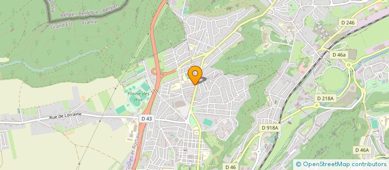 localisation de l'entreprise SCI KARRENBAUER à LONGWY