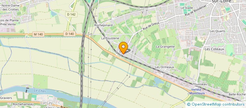 localisation de l'entreprise SCI KARS à MONTLOUIS-SUR-LOIRE